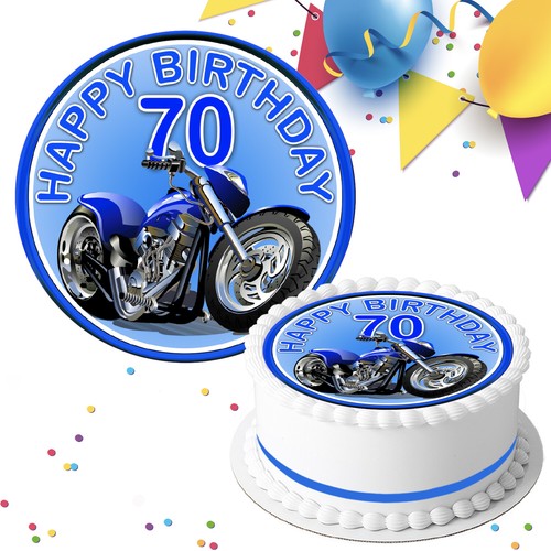 Precut motor bike blue - precut,