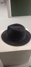 Mens Major Wear Black Fedora