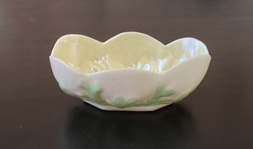 Vtg belleek sea shell coral - sea,