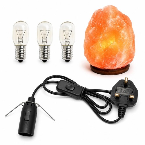 Himalayan salt lamp - salt,