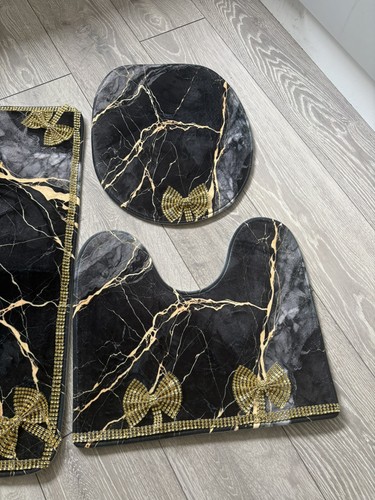 Romany black marble - romany, gold