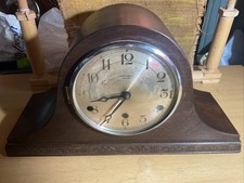Antique Oak Cased Mantle Clock