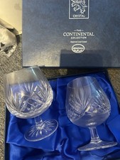 Edinburgh Crystal Pair Of
