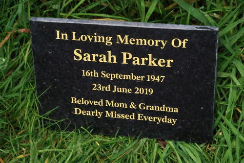 Personalised natural granite - personalised,
