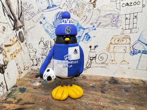 Bristol rovers penguin with - rovers,