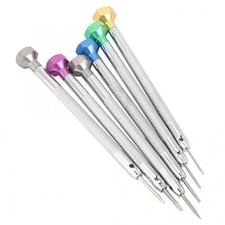 6pc Steel Precision Screwdriver Watch Jewelry With Blade Watchmakers Tools a