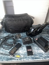 Sanyo Camcorder 8mm Model VM-RZ2P Charger And Batteries And Remote And Light