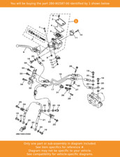 YAMAHA Master Cylinder Sub