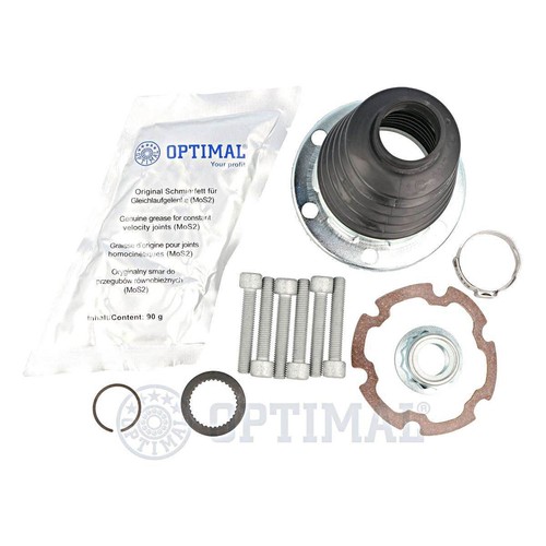 Optimum drive shaft - drive, bellows