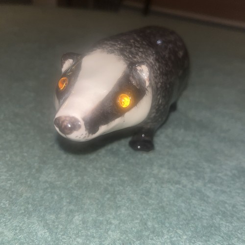Winstanley pottery badger - winstanley,