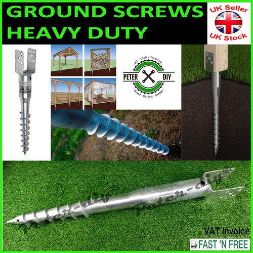 Ground screws fence post spike - screws,