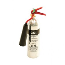 Chrome Silver 2KG Co2 Fire
