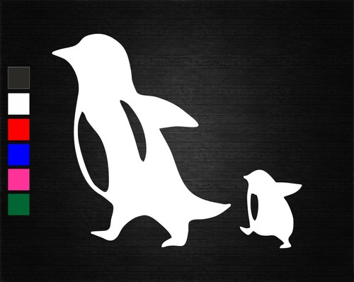 Mother baby penguin - mother, vinyl