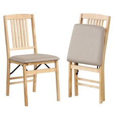 Set of 2 Folding Dining Chairs