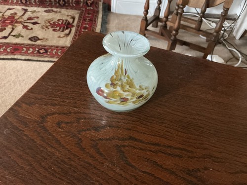 Vintage mdina vase white - vase,