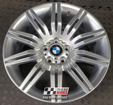 BMW 5 SERIES 1X 19" GENUINE STYLE 172M SPIDER SILVER 8.5J ALLOY WHEEL S141SF