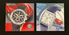 Alfa Romeo Fiat Watches Brochures.