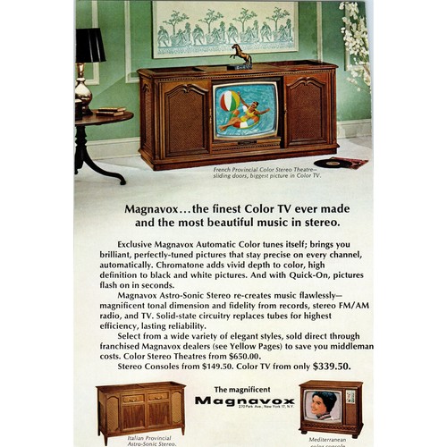 Magnavox french provincial - magnavox,