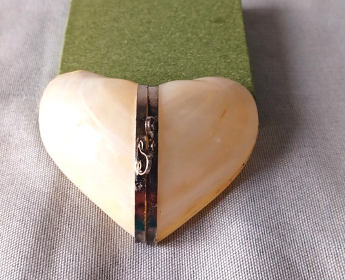 Antique heart shaped - mother, of