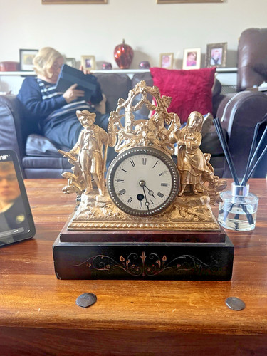 Antique french figural - french,