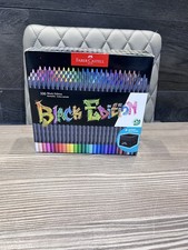 Faber-Castell Black Edition - SuperSoft Colouring Pencils - Pack Of 100 New