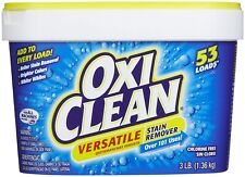 OxiClean Versatile Stain Remover Powder 3lb (1.37kg) - 53 Loads