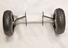 Wheels & Axle for Petrol Garden Shredder Chipper Mulcher 6.5hp 7hp 50mm 76mm