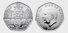 2024 GIBRALTAR CHRISTMAS 50p COINS