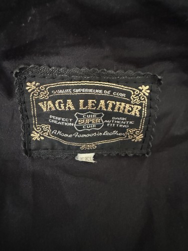 Leather waistcoat - leather,