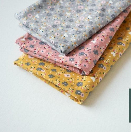 Flannel floral fabric cotton - floral,
