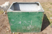 Large Galvanised Water Tank