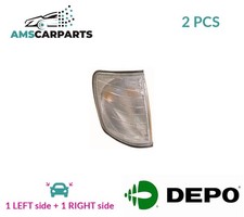 INDICATOR LIGHT BLINKER LAMP PAIR 440-1606L-WE-C LORO 2PCS NEW OE REPLACEMENT