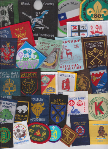 Boy scout badges - scout, x