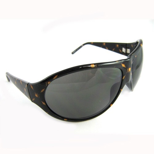 Women black oval sunglasses - black,