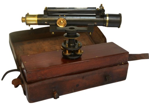 Antique theodolite surveyors - theodolite,,