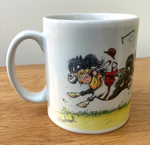 Thelwell pony horse riding - pony,