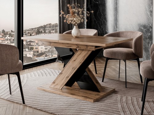Extending dining table 120 160 - table, 120-160