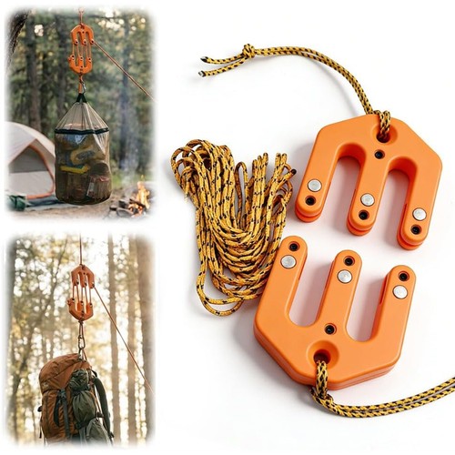 Ultralight and tackle pulley - and,
