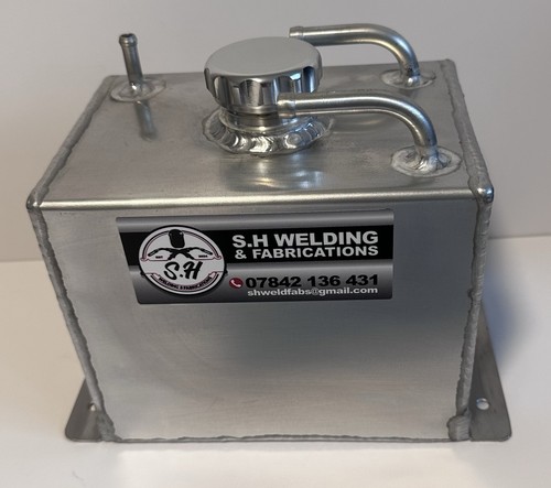 Aluminium gallon fuel tank - aluminium, 1
