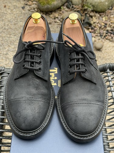 Trickers george black waxy - george,