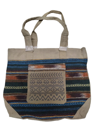 Canvas handbag shoulder bag - handbag,