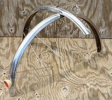 Vintage 26" British Tour Bike FENDERS & BRACES 3spd Hub Raleigh Hercules Bicycle