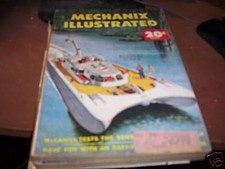 Mechanix Illustrated March 1953 Catamaran Cruiser