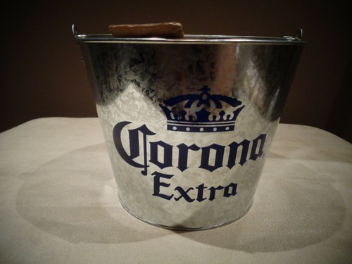 Corona extra ice bucket - bucket, metal