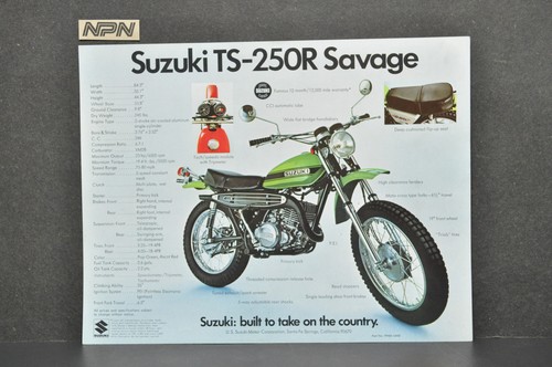 Vintage nos 1971 suzuki - vintage, tm400