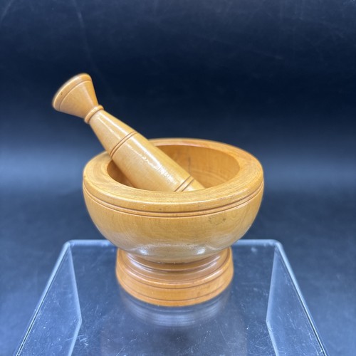 Mortar pestle turned apple - mortar,