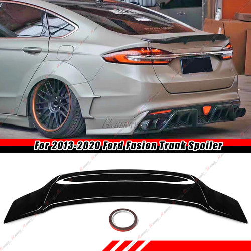 Rear spoiler black - rear,
