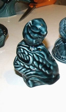 Poole pottery blue glazed