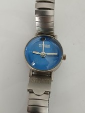 Storm Women's Watch Dark Blue Dial, Stainless Steel, Vintage,Excellent Cond