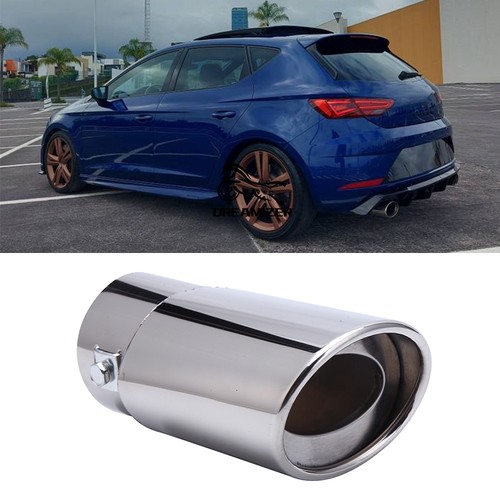 Chrome rear exhaust - chrome, 2"